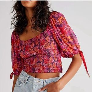🔴Free People Back On Crop Top
